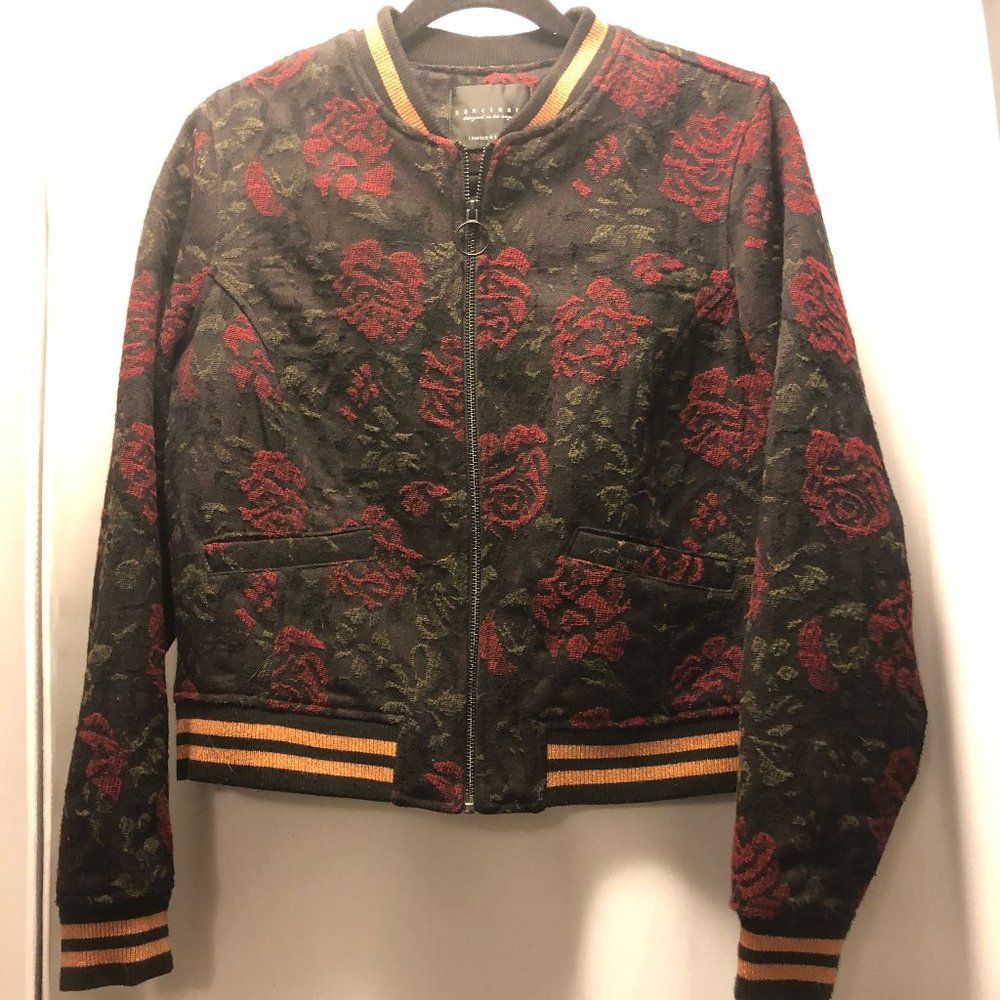 Sexy AF Red Rose Bomber Jacket